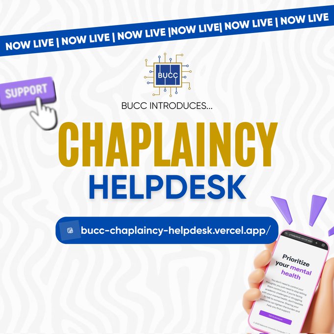 BUCC Chaplaincy Help-Desk